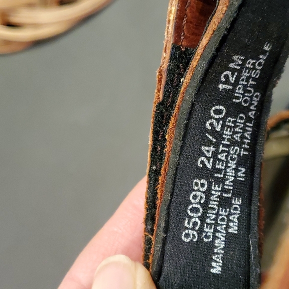 TIMBERLAND MENS LEATHER SANDALS 12M - Picture 6 of 8